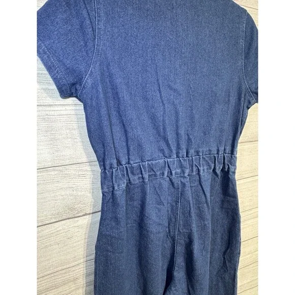 Jolie & Joy Jean Jumpsuit - Jean Wide Leg - Women's - Size: M - Picture 7 of 9